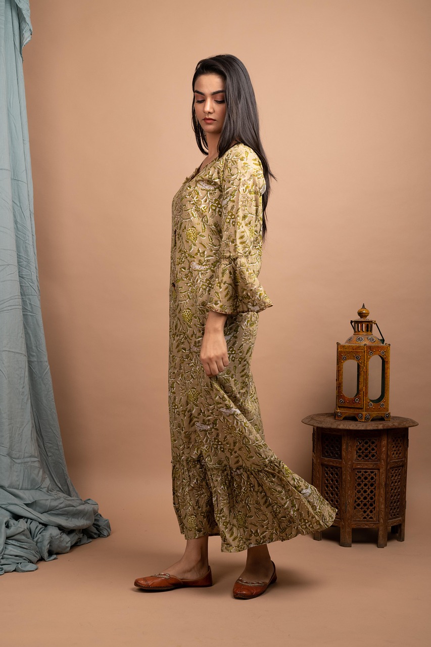 woman, model, portrait, pose, dress, style, fashion, posing, young woman, girl, modeling, female, woman portrait, ethnic dress, indian